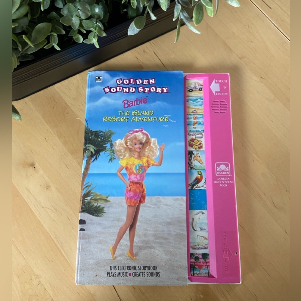 1992 Barbie Golden Sound Story: The Island Resort Adventure *Works!*